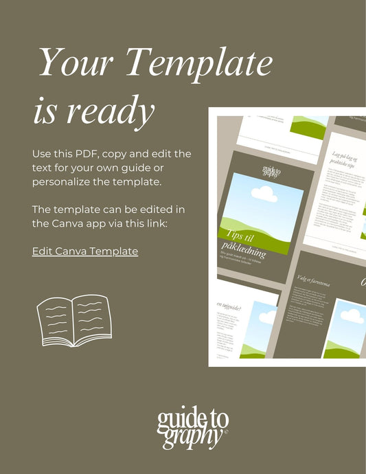 Template: Outfit Guide for Photo Sessions