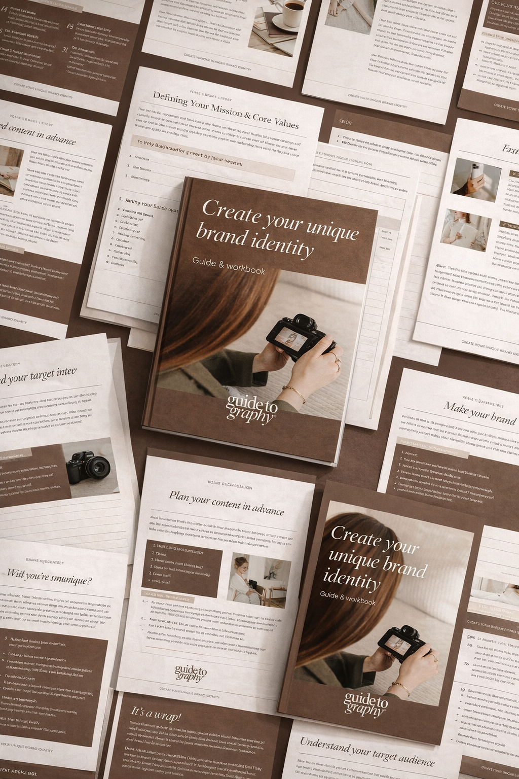 Guide & workbook: Create your unique brand identity