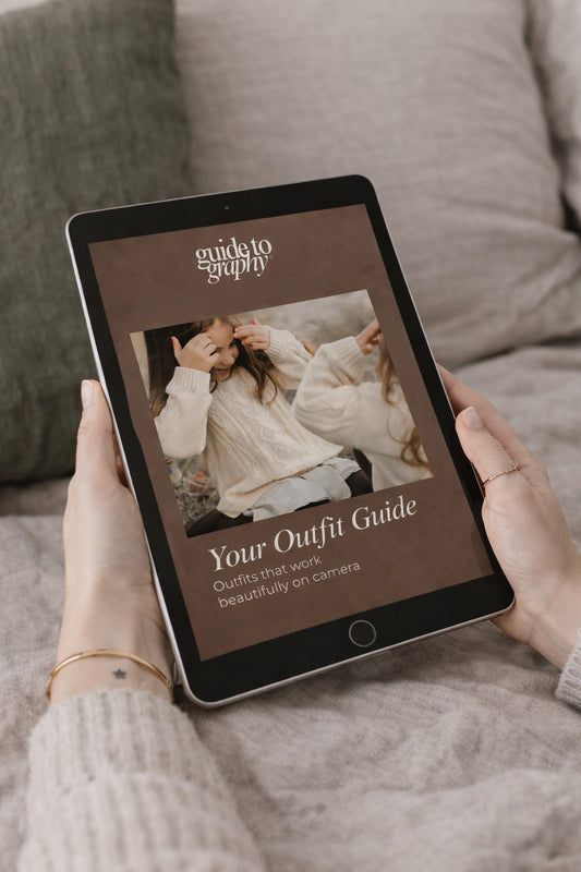 Template: Outfit Guide for Photo Sessions