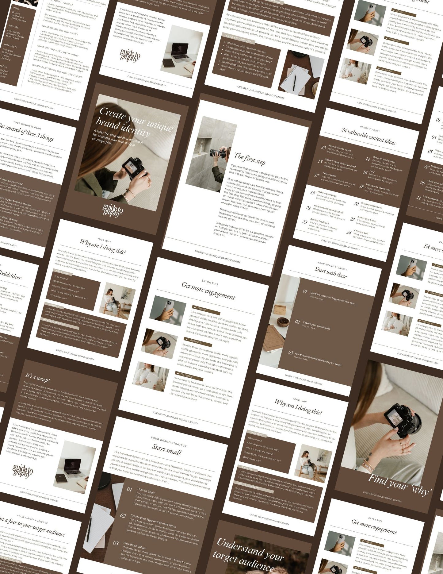 Guide og workbook – Skab din unikke brandidentitet og strategiplan